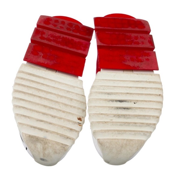 Dolce & Gabbana Red & White Colourblock Slip-On Sneakers – Size 11 (EU 44) - Picture 4 of 4